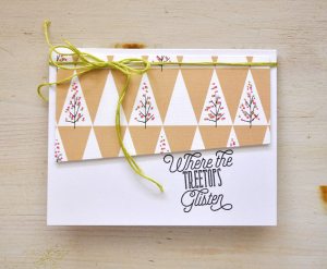 Treetops Glisten Card