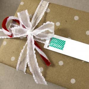 To From Tag Package Close Up Gallery