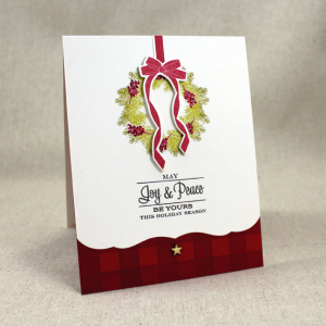 Joy & Peace Wreath Card Gallery