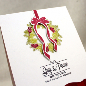 Joy & Peace Wreath Close Up Gallery