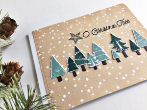 O Christmas Tree Card - detail