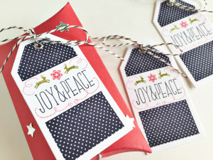 Joy & Peace Tags - detail