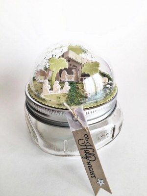 Nativity Dome Ornament