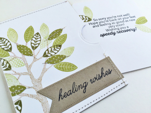 Healing Wishes Pocket Card - detail