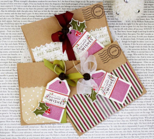 Melissa Phillips - Minute to Make:  Holiday Tags 1 + 2