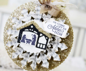 Come Let Us Adore Him Ornament