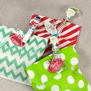 Holiday Pin Ups Treat Bags