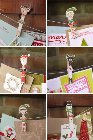 Card Garland Pins Gallery