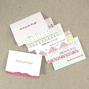 Christmas Thank You Notes Full Set