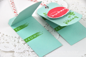 Dawn McVey - Wet Paint Holiday Tags