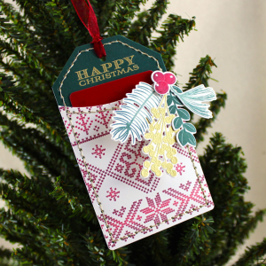 Christmas Pocket Tag