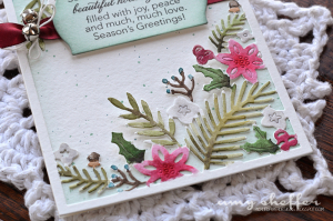 Amy Sheffer - Winter Floral Cover Plate