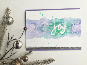 Joy Snowflakes Card