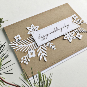 Heather Nichols - Cover Plate: Winter Floral die