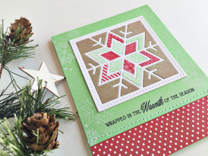 Warmth of the Season Card - detail