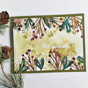 Sympathy Sprigs Card