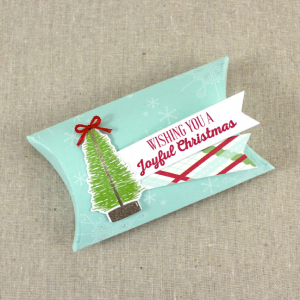 Joyful Christmas Pillow Box