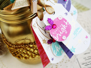 Melissa Phillips - Wet Paint Holiday Tags