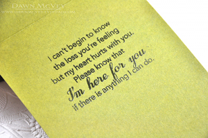 I'm Here for You inside
