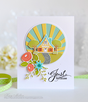 Petite Places Spring Card