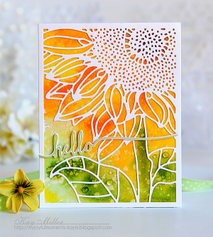 Kay Miller - Cover Plate: Sunflower Die