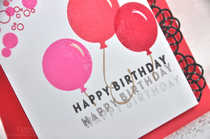 Happy Birthday detail