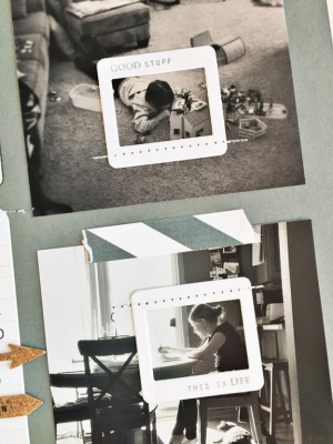 Everyday Life Scrapbook Page - detail