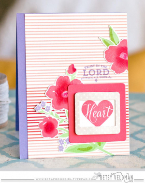 Betsy Veldman - Monthly Moments: Mini Slide Frame