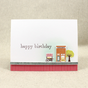 Petite Places Spring Card