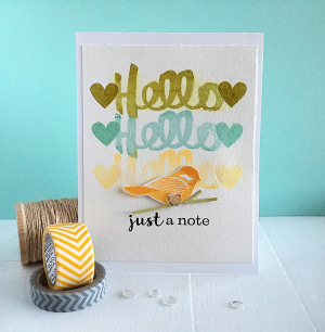 Just a Note card