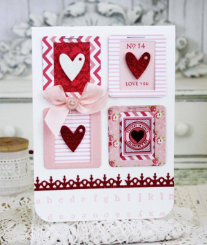 Melissa Phillips - Monthly Moments:  Mini Slide Frame