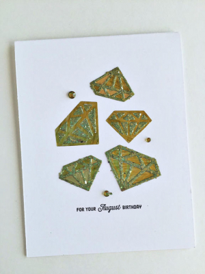 August Birthday Card