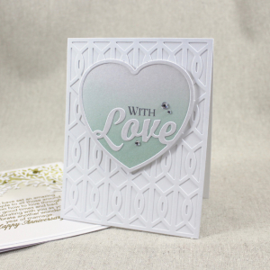 With Love Wedding Card