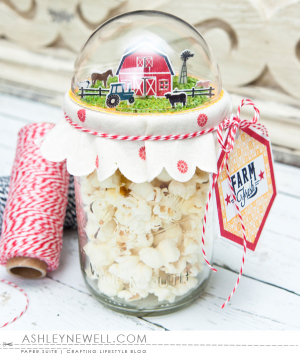 Farm Fresh Popcorn Jar Topper