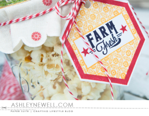 Farm Fresh Popcorn Jar Topper