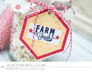 Farm Fresh Popcorn Jar Topper