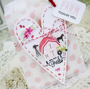 Melissa Phillips - Petite Places:  Barnyard & Sentiments