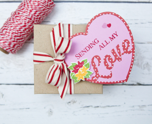 Sending All My Love Gift Tag
