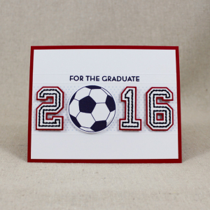 2016 Soccer Grad Card