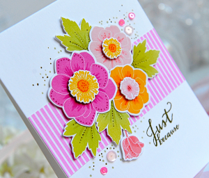 Bold Blossoms Card