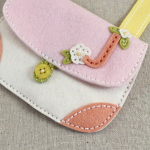 Josie's Purse Monogram Close Up