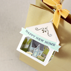 Petite Places Happy New Home 3D Tag