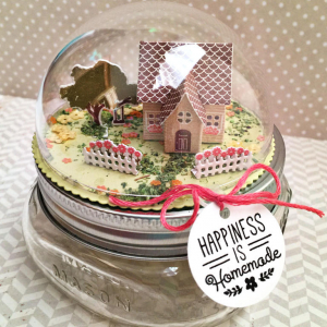 Happiness is Homemade jar topper