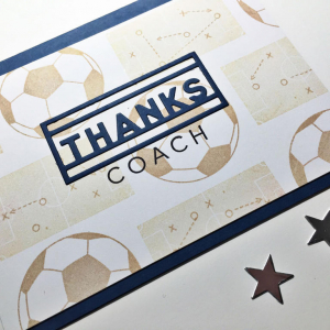 Thanks, Coach Card - detail