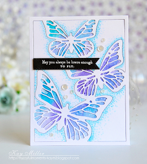Kay Miller - Cover Plate: Butterfly Die