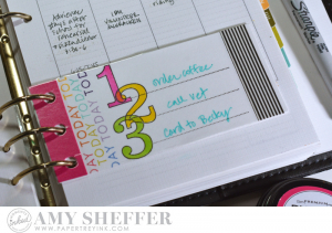 Daily Top Tasks Insert - Small Binder Page