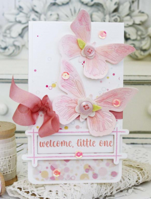 Melissa Phillips - Cover Plate:  Butterflies