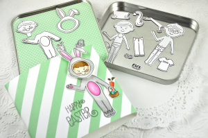Magnetic Doll Set inside
