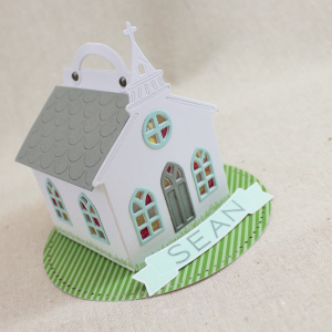Church Placecard Top View