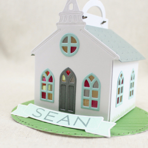 Church Placecard Side View